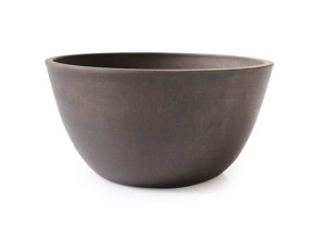 Ekologiczna Donica Brązowa Misa 25,5x25,5x12,7h Cm