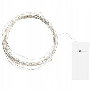Lampki Led Girlanda Vissvass Srebrna 40 Szt.