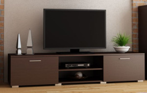Szafka RTV 140 cm szafka pod telewizor wenge