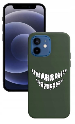 Etui ZIELEŃ Matt Case do Iphone 12 Mini WZORY