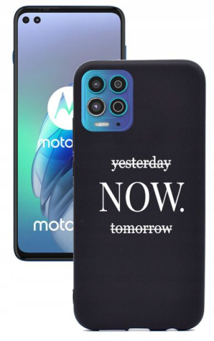Etui matt case do Motorola G100 / Edge S Wzory