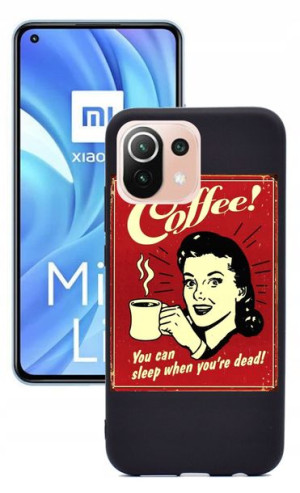 Etui case Matt do Xiaomi Mi11 Lite Wzory Nadruki