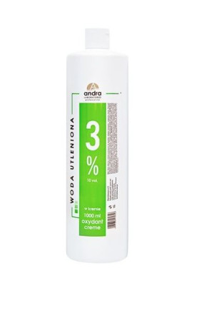 ANDRA woda utleniona oxydant krem 3% 1000ml