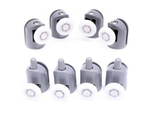Rolki do kabiny prysznicowej 23mm - komplet