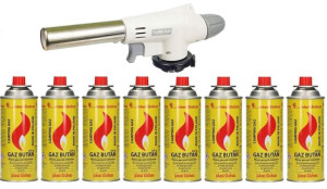 Palnik Gazowy Ceramiczny Kartusz Lutlampa+8 Gazów (f1)