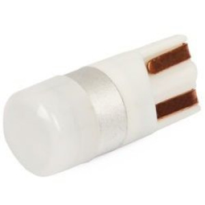 Żarówka samochodowa Miedziane Styki LED W5W T10 1 SMD 3030 SOCZEWKA