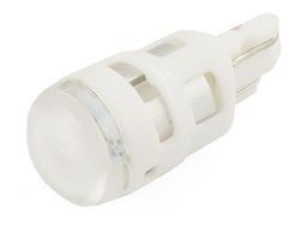 Żarówka samochodowa LED W5W T10 1 SMD 3030 SOCZEWKA