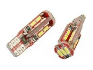 Żarówka samochodowa LED W5W T10 19 SMD 4014 CANBUS