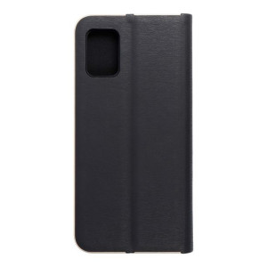 Kabura Forcell LUNA Book Gold do SAMSUNG Galaxy A51 czarny