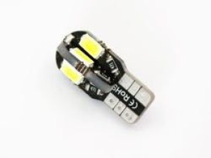 Żarówka samochodowa LED W5W T10 8 SMD 5630 CANBUS 360 stopni