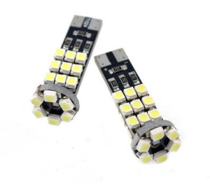 Żarówka samochodowa LED W5W T10 24 SMD 1210 CANBUS