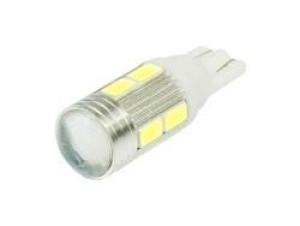 Żarówka samochodowa LED W5W T10 10 SMD 5630