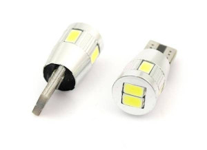 Żarówka samochodowa LED W5W T10 6 SMD 5630