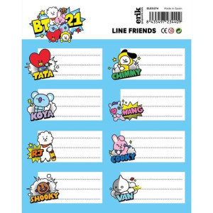 BT21 - Zestaw naklejek