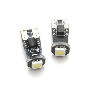 Żarówka samochodowa LED W5W T10 1 SMD 5050 CANBUS