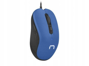 Mysz Natec Drake 3200dpi Niebieska Na Kablu 1.5m