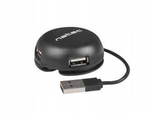 Hub Usb 2.0 Natec Bumblebee 4-porty Czarny
