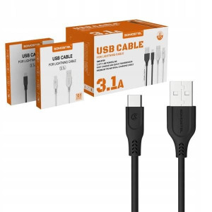 Kabel Usb Typ-c 3.1a Quick Charger Qc 3.0