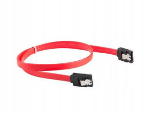 Kabel Sata Data Iii (6gb/s) F/f 50cm Z Zatrzaskami