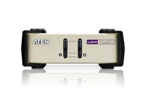 ATEN Biurkowy moduł KVM 2-portowy PS2 USB VGA CS82U