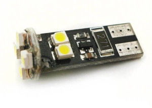 Żarówka samochodowa LED W5W T10 8 SMD 3528 CANBUS
