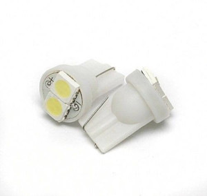 Żarówka samochodowa LED W5W T10 2 SMD 5050