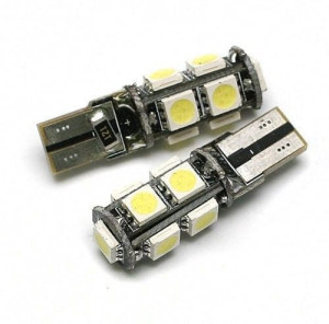 Żarówka samochodowa LED W5W T10 9 SMD 5050 CANBUS