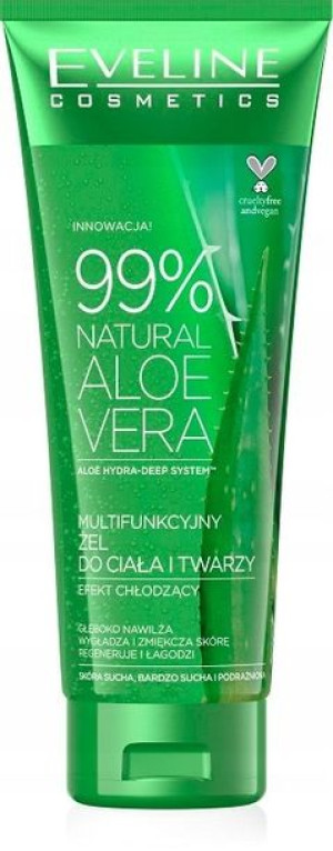 Eveline Aloe Vera Żel do ciała i twarzy 250 ml
