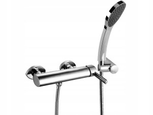 Bateria Natryskowa Ścienna Chrom Diamond Elba