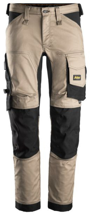 Spodnie robocze męskie Snickers 6341 elastyczne cordura Khaki 58