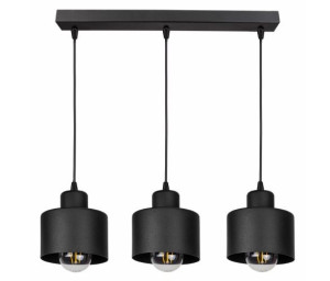 Lampa Sufitowa Wisząca Bodo Czarne Iii