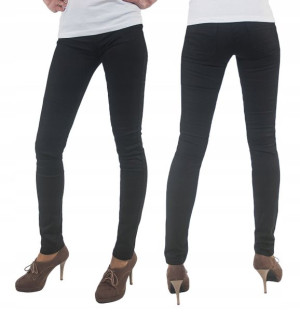 Spodnie Damskie Jeansy Rurki Strecz TRANG 72 cm CZ