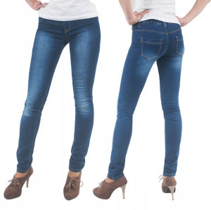 Spodnie Damskie Jeansy Rurki Strecz TRANG 70 cm GR