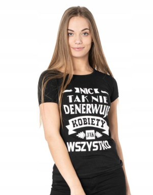 Koszulka Tshirt Bluzka Damska Podkoszulek 555-2 M