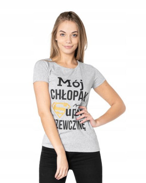 Koszulka Tshirt Bluzka Damska Podkoszulek 554-3 M