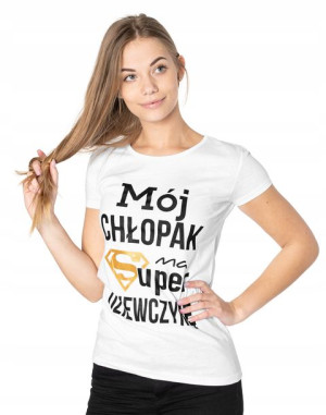 Koszulka Tshirt Bluzka Damska Podkoszulek 554-1 S