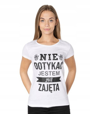 Koszulka Tshirt Bluzka Damska Podkoszulek 557-1 S