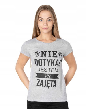 Koszulka Tshirt Bluzka Damska Podkoszulek 557-3 M