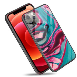 Etui nadruk Abstrakcja Iphone 12/12 PRO +SZKŁO