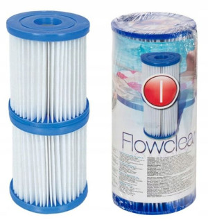 2 Filtry Filtr do pompy basenowej BESTWAY I 58093