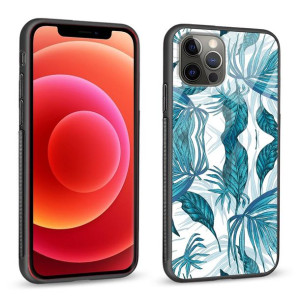Etui nadruk Liście Iphone 12/12 PRO +SZKŁO