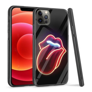Etui nadruk Usta Iphone 12/12 PRO +SZKŁO
