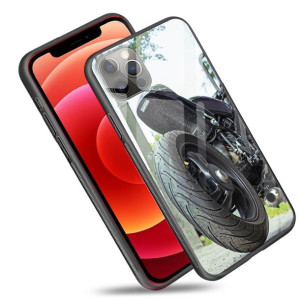 Etui nadruk Moto Iphone 12/12 PRO +SZKŁO