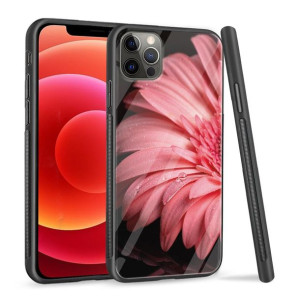 Etui nadruk Kwiat Iphone 12/12 PRO +SZKŁO