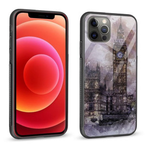Etui nadruk Londyn Iphone 12/12 PRO +SZKŁO