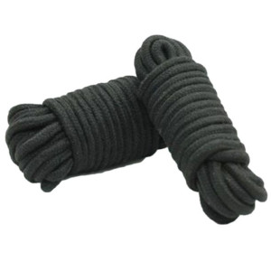 Cotton Rope 10mblack