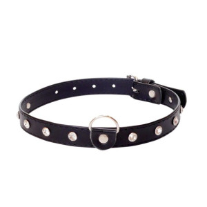 Fetish Boss Series - Collar 2 cm Obroża z diamencikami