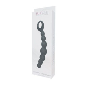 Plug/kulki-fallo Anale Caterpill-ass Silicone Black