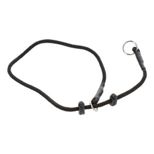 Dławik dla psa z linki polipropylenowej, dwa stopery #6mm dł.50 cm