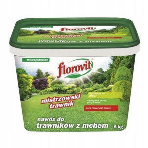 Florovit Nawóz Letni Do Trawy Na Mech 8kg Wiadro